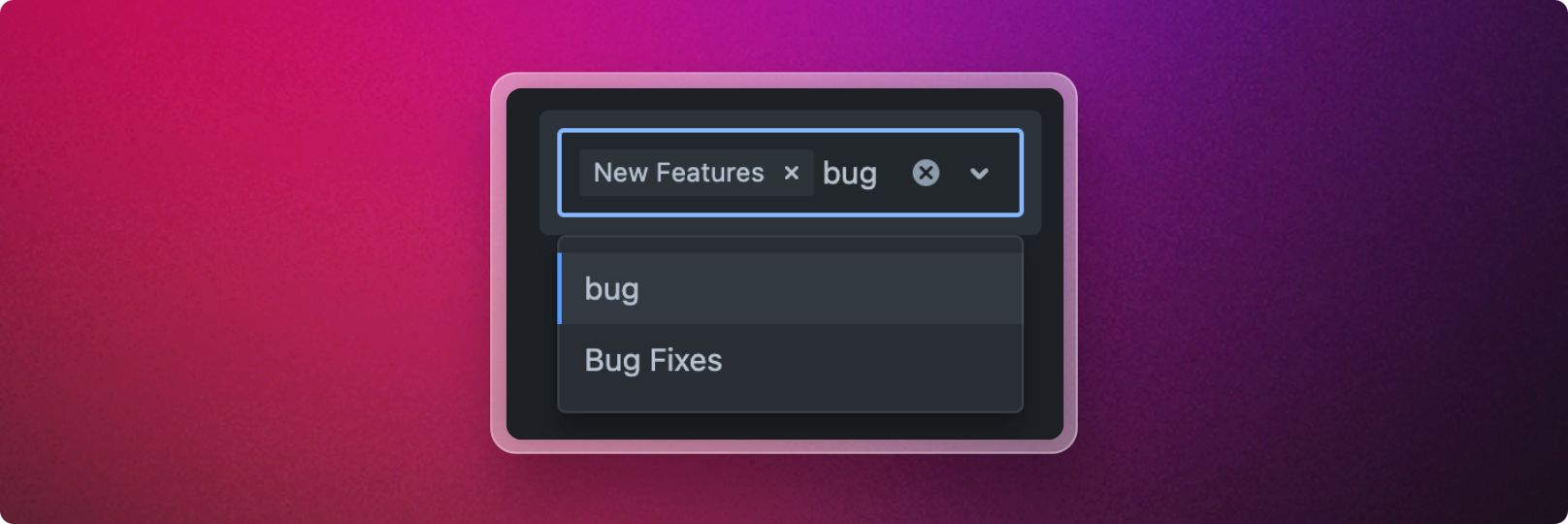 Category selector