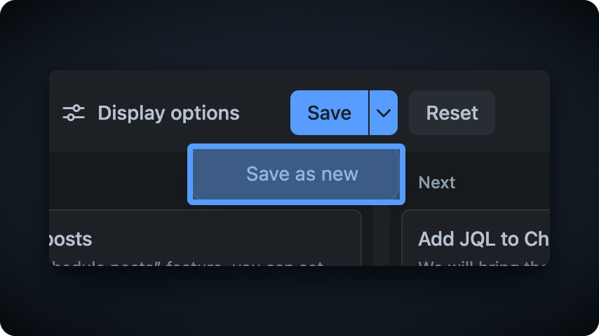 Save as new