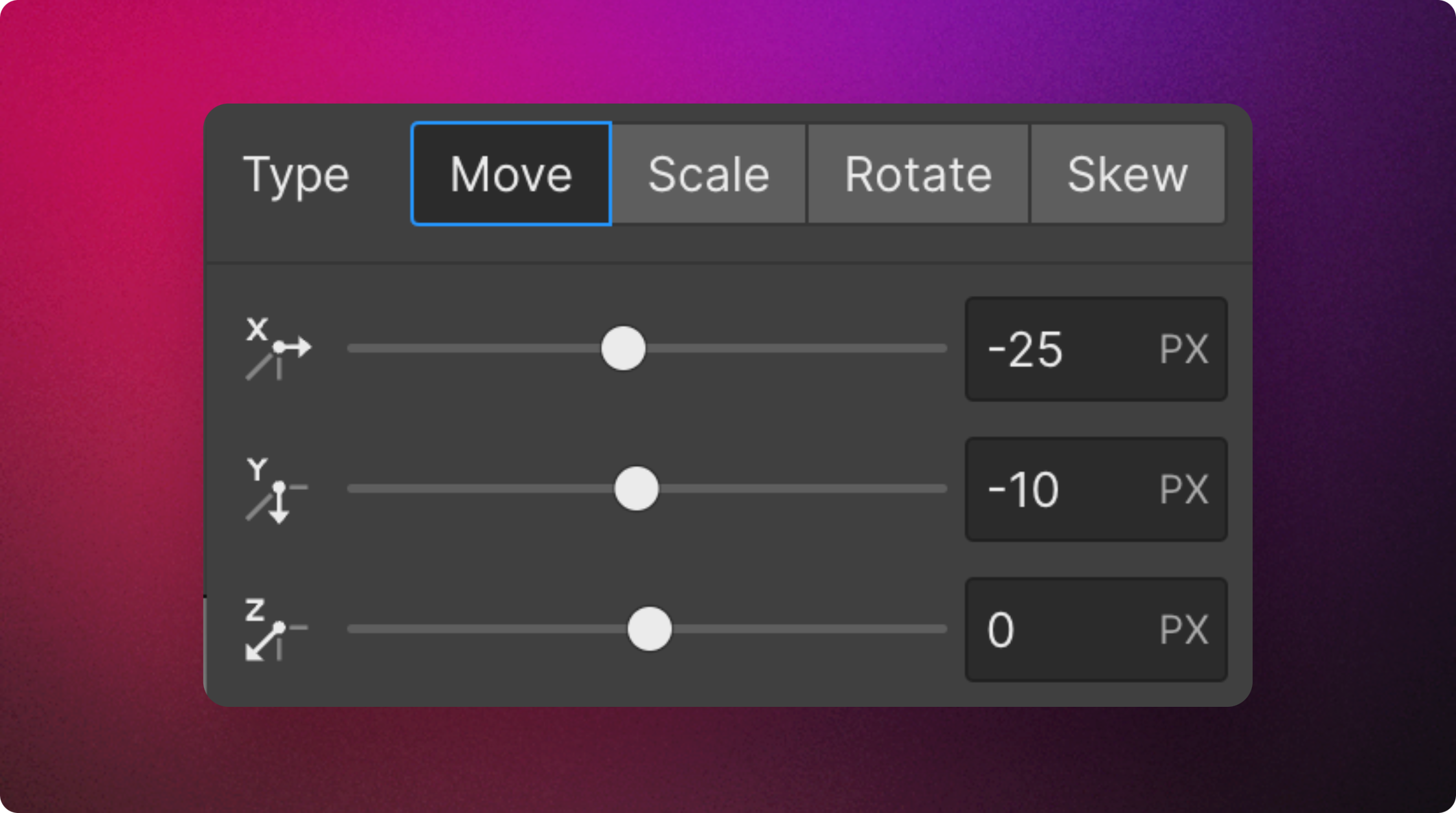Adjust the position of the badge with the element's transform settings.