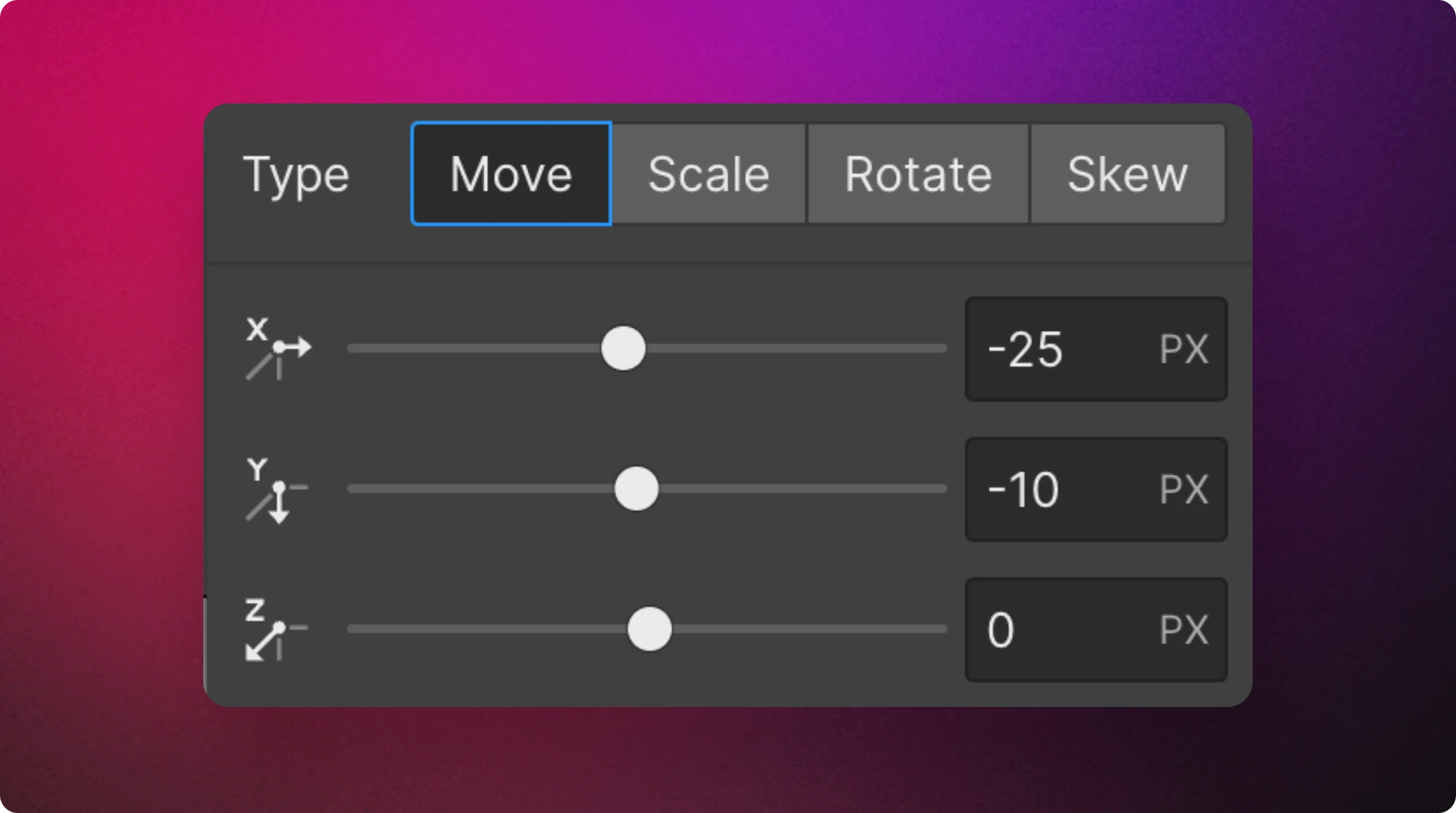 Adjust the position of the badge with the element's transform settings.